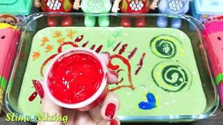 Making Slime with BOTTLE ! Mixing Random Things into Slime !! Satisfying Slime #395