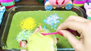 Making Slime with BOTTLE ! Mixing Random Things into Slime !! Satisfying Slime #391