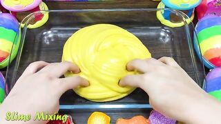 Making Slime with APPLE BOTTLE ! Mixing Random Things into Slime !! Satisfying Slime #389