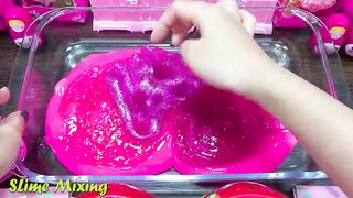 PINK Slime ! Mixing Random Things into STORE BOUGHT Slime !! Satisfying Slime #385