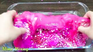 PINK Slime ! Mixing Random Things into STORE BOUGHT Slime !! Satisfying Slime #385