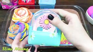 Making Slime with BOTTLE ! Mixing Random Things into Slime !! Satisfying Slime #380