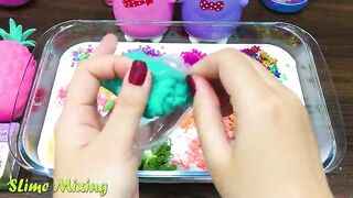 Mixing Random Things into GLOSSY Slime ! Satisfying Slime Videos #378 - Slime Mixing