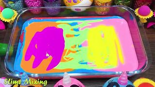 Making Slime with Bottle ! Mixing Random Things into Slime !! Satisfying Slime #372