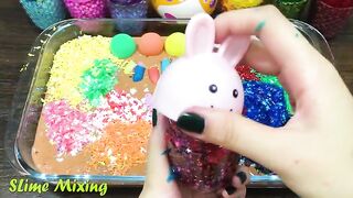 Making Slime with Bottle ! Mixing Random Things into Slime !! Satisfying Slime #372