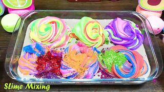 Making Slime with Bottle ! Mixing Random Things into Slime !! Satisfying Slime #369