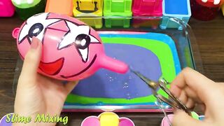 Making Slime with Funny Baalloons ! Mixing Random Things into Slime !! Satisfying Slime #363