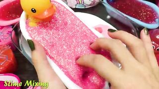 PINK UNICORN Slime ! Mixing Random Things into GLOSSY Slime ! Satisfying Slime Videos #351