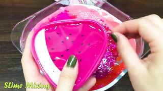 PINK UNICORN Slime ! Mixing Random Things into GLOSSY Slime ! Satisfying Slime Videos #351