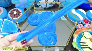 BLUE DOREMON Slime ! Mixing Random Things into STORE BOUGHT Slime ! Satisfying Slime Videos #350