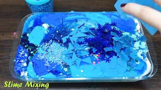 BLUE UNICORN Slime ! Mixing Random Things into GLOSSY Slime ! Satisfying Slime Videos #349