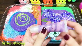RAINBOW Slime ! Mixing Random Things into GLOSSY Slime ! Satisfying Slime Videos #341