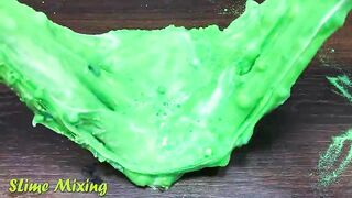 GREEN SPRITE Slime ! Mixing Random Things into GLOSSY Slime ! Satisfying Slime Videos #332