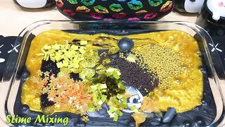 BLACK vs GOLD ! Mixing Random Things into STORE BOUGHT Slime ! Satisfying Slime Videos #329