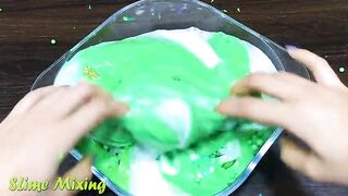 GREEN AVOCADO Slime ! Mixing Random Things into GLOSSY Slime ! Satisfying Slime Videos #311