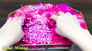 PINK HELLO KITTY Slime ! Mixing Random Things into GLOSSY Slime ! Satisfying Slime Videos #306