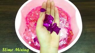 PINK HELLO KITTY Slime ! Mixing Random Things into GLOSSY Slime ! Satisfying Slime Videos #301