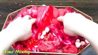 RED RABBIT Slime ! Mixing Random Things into STORE BOUGHT Slime ! Satisfying Slime Videos #295