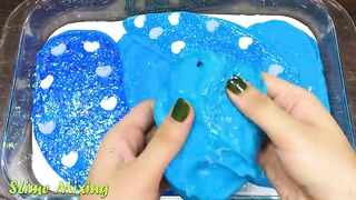 Blue Slime ! Mixing Random Things into GLOSSY Slime ! Satisfying Slime Videos #292