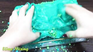 MINT Slime ! Mixing Random Things into GLOSSY Slime ! Satisfying Slime Videos #290