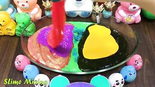 BEAR Slime ! Mixing Makeup and Glitter into STORE BOUGHT Slime! Satisfying Slime Videos #268