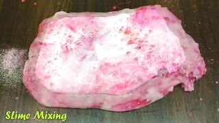 FROZEN GOLD vs PINK ! Mixing Random Things into GLOSSY Slime! Satisfying Slime Videos #265