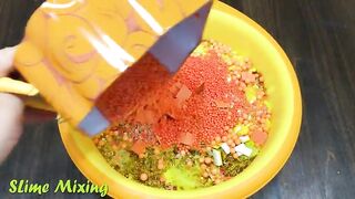 YELLOW vs ORANGE ! Mixing Random Things into CLEAR Slime ! Satisfying Slime Videos #261