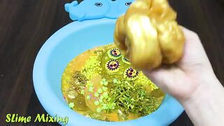 GOLD RAINBOW UNICORN ! Mixing Random Things into STORE BOUGHT Slime ! Satisfying Slime Videos #260