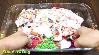 CANDY M&M Slime ! Mixing Random Things into GLOSSY Slime ! Satisfying Slime Videos #217