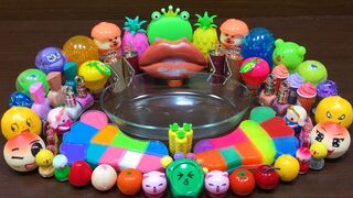 Mixing Makeup & Glitter into Store Bought Slime ! Satisfying Slime Videos #210