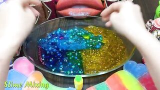 Mixing Makeup & Glitter into Store Bought Slime ! Satisfying Slime Videos #210