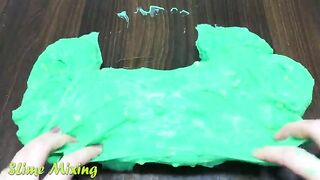 RED APPLE vs GREEN PEAR ! Mixing Random Things into GLOSSY Slime ! Satisfying Slime Videos #207