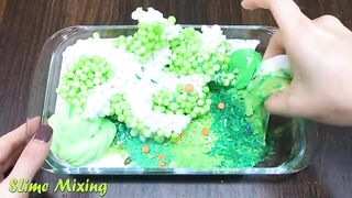 Eyes Orange vs Green ! Mixing Random Things into GLOSSY Slime ! Satisfying Slime Videos #206