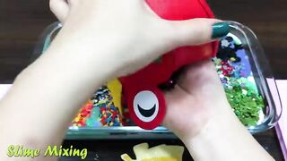 DOLLARS Slime ! Mixing Random Things into GLOSSY Slime! Satisfying Slime Videos #190