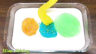 Mixing Random Things into GLOSSY Slime ! SlimeSmoothie ! Satisfying Slime Videos #177