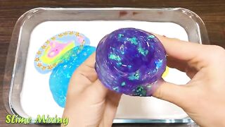 Mixing Random Things into GLOSSY Slime ! SlimeSmoothie ! Satisfying Slime Videos #175