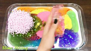 Mixing Random Things into GLOSSY Slime ! SlimeSmoothie ! Satisfying Slime Videos #175