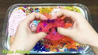 Mixing Random Things into GLOSSY Slime ! SlimeSmoothie ! Satisfying Slime Videos #175