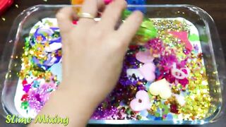 Series Rainbow Slime! Mixing Random Things into Glossy Slime! Satisfying Slime Videos #173