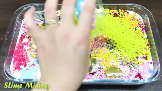 Mixing Random Things into GLOSSY Slime ! SlimeSmoothie ! Satisfying Slime Videos #171