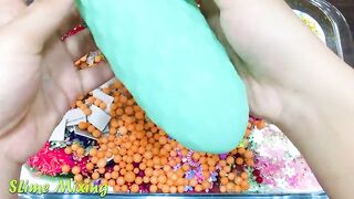 Mixing Random Things into GLOSSY Slime ! SlimeSmoothie ! Satisfying Slime Videos #160