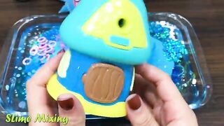 Series Blue Slime ! Mixing Random Things into CLEAR Slime! Satisfying Slime Videos #153