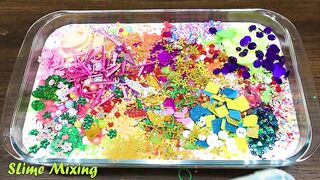 Mixing Random Things into GLOSSY Slime ! SlimeSmoothie  Satisfying Slime Videos #141