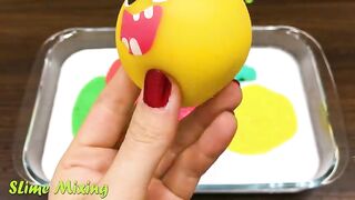 Mixing Random Things into GLOSSY Slime ! SlimeSmoothie | Satisfying Slime Videos #139