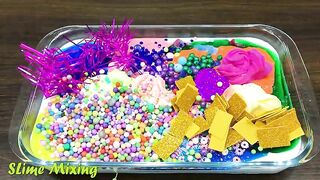 Mixing Random Things into GLOSSY Slime ! SlimeSmoothie | Satisfying Slime Videos #138