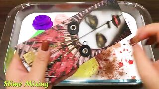 Mixing Random Things into GLOSSY Slime ! SlimeSmoothie | Satisfying Slime Videos #136