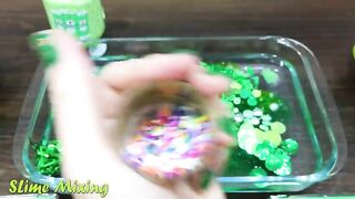 Series GREEN HEINEKEN Slime ! Mixing Random Things into GLOSSY Slime ! Satisfying Slime Videos #118