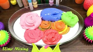 Mixing Makeup and Clay into Glossy Slime! Slime Mixing - Satisfying Slime Videos #159