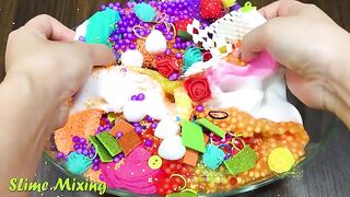 Mixing Makeup, Clay and More into GLOSSY slime | Slime Smoothie | Satisfying Slime Videos #151