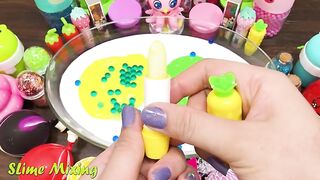 Mixing Random Things into Glossy Slime | Slime Smoothie | Satisfying Slime Videos #145